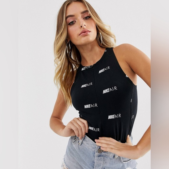 Nike air all over print bodysuit nwot - Picture 3 of 6